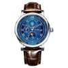 Men&#39;s Waterproof Moon Phase Automatic Mechanical Watch