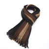 Men&#39;s Fashion Casual Striped Warm Scarf