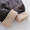 Women&#39;s Suede Fur Integrated Motorcycle Jacket