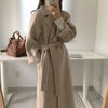 Woolen Wool Coat Women&#39;s Mid-length