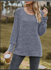 New Loose-fitting Casual Round-neck Long Sleeve