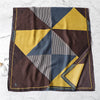 Simple Geometric Striped Scarf Women&#39;s Contrast Color Shawl