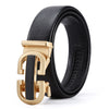 Men&#39;s Automatic Leather Buckle Business Belt