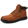 Winter Men&#39;s Boots Leisure Plus Size Fleece-lined Platform Casual Shoes Gaobang