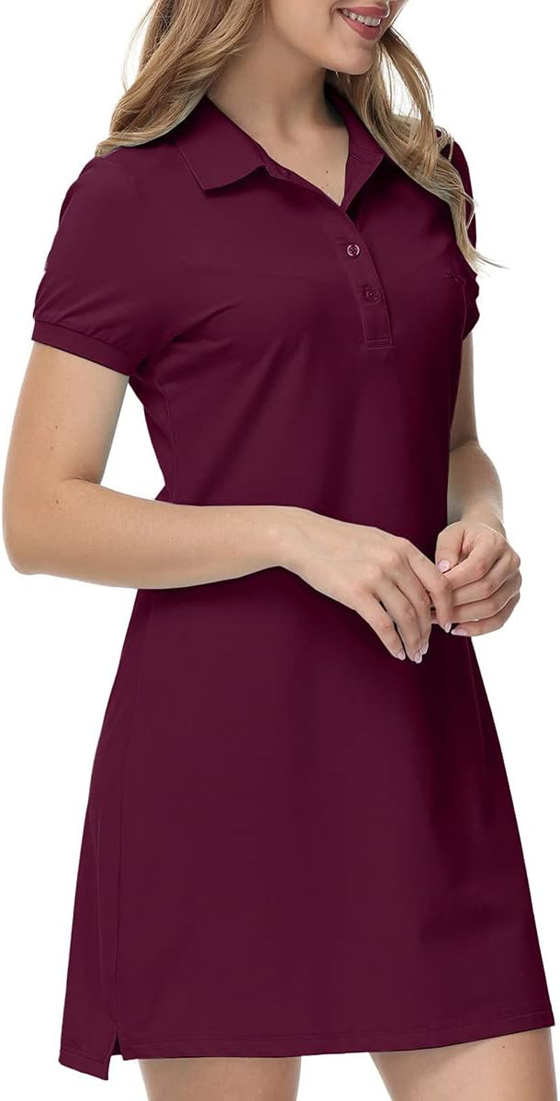 Women T Shirt Dress Hiking/Tennis/Golf/Leisure Comfortable and Soft Athletic Dress for Women