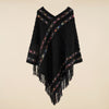 Ethnic Style Pullover Diamond Lattice Shawl