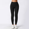 Women&#39;s Tight High Elastic Running Sports Thread High Waist Yoga Pants