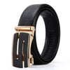 Men&#39;s Automatic Leather Buckle Business Belt