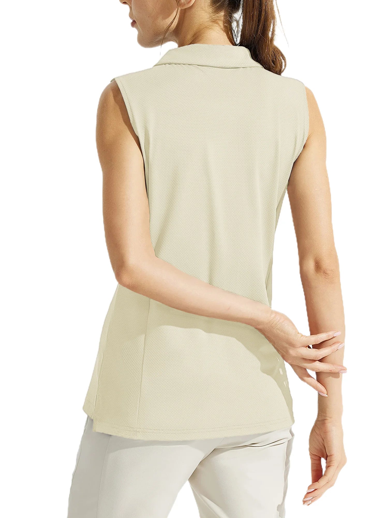 Women’s Sleeveless Golf Shirt – Lightweight, Breathable, and Made to Move