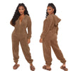 Luxe Cozy Fleece One Piece Pajamas