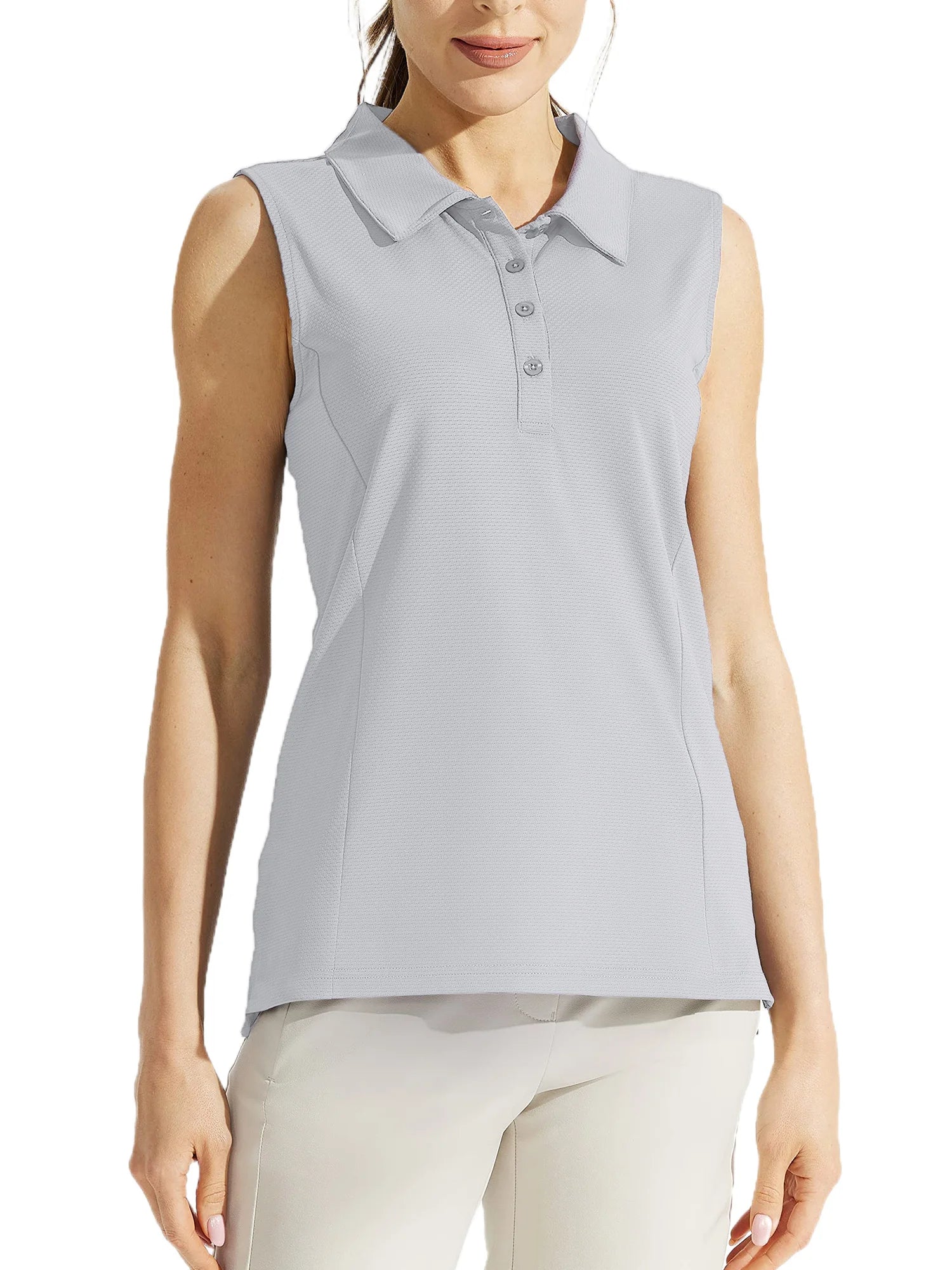 Women’s Sleeveless Golf Shirt – Lightweight, Breathable, and Made to Move