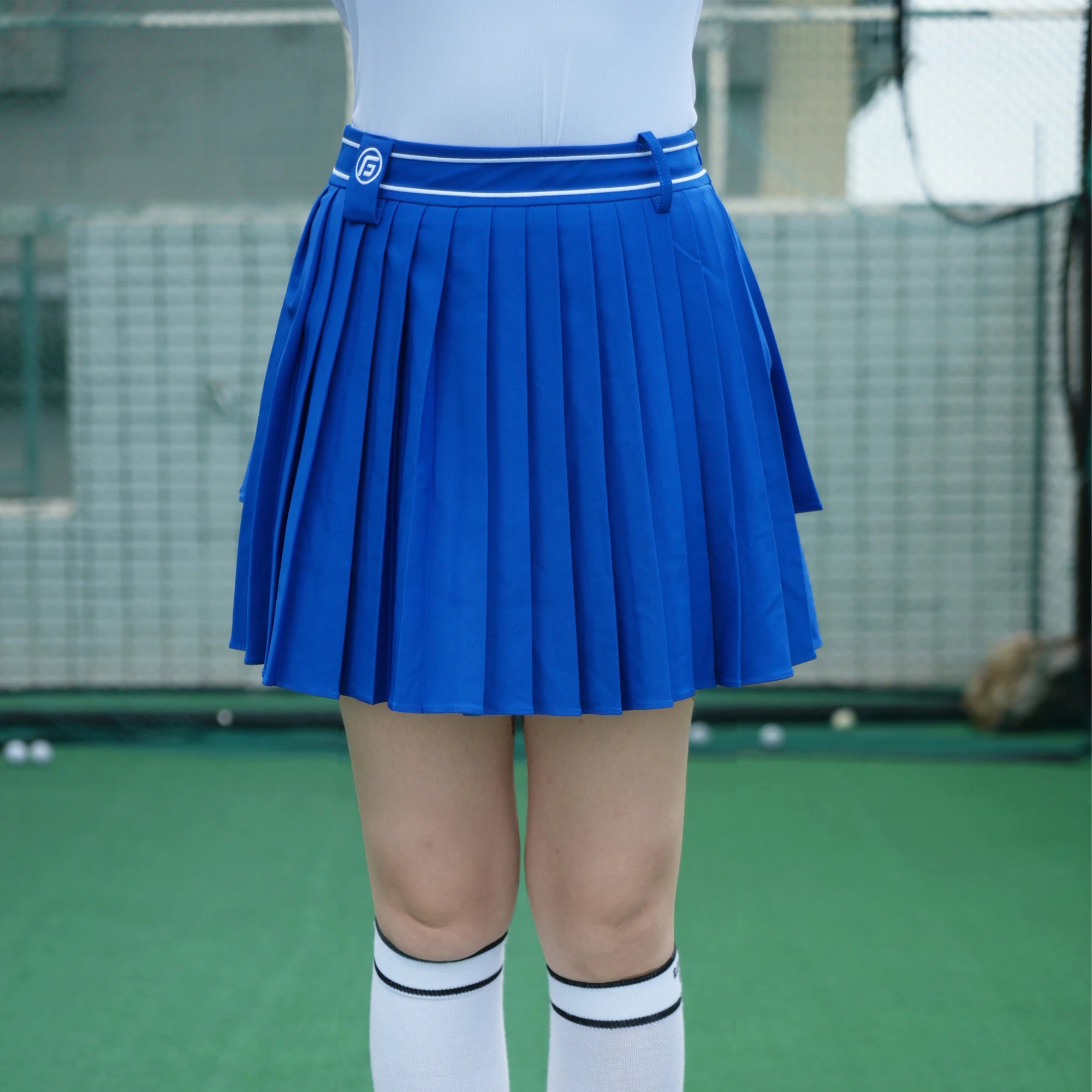 High-Waisted Pleated Golf Skirt – Stretch Fit Athletic Skort for Women