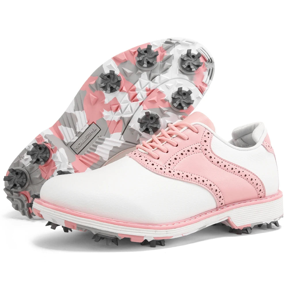 Women Golf Shoes Female Golfers Footwears Waterproof