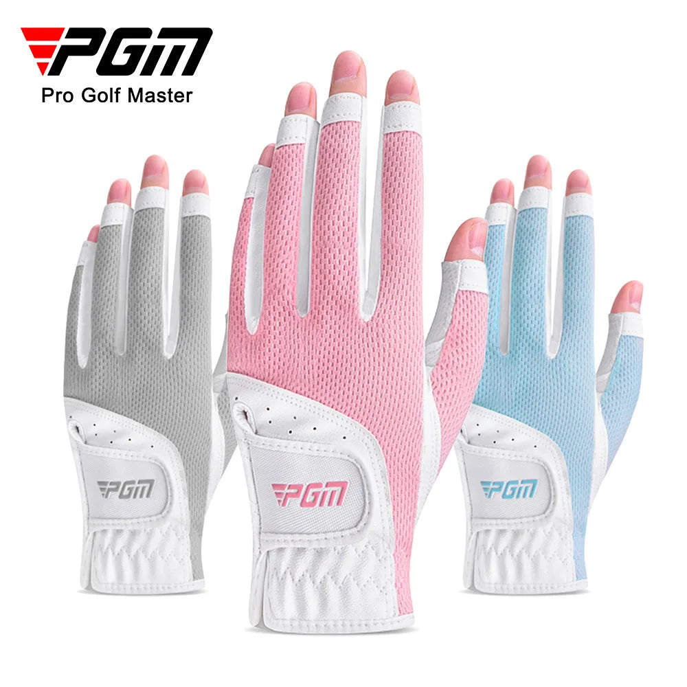 PGM Women's Open Finger Golf Gloves