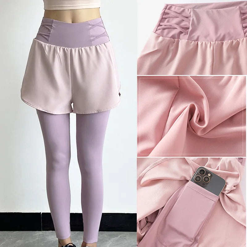 High Waist Women's Golf Skorts