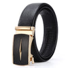 Men&#39;s Automatic Leather Buckle Business Belt