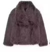 Women&#39;s Toka Fox Fur Jacket Women&#39;s Autumn And Winter Furry Fur Clothing Coat Imitation