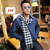 Men&#39;s Fashion Casual Warm Plaid Scarf