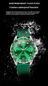 Green Submariner Quartz Watch Luminous Men&#39;s Watch