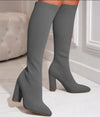 Women&#39;s Fashion Personalized Solid Color Boots