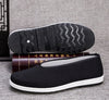 Casual Old Beijing Round Mouth Cloth Shoes Men&#39;s Slip-on Breathable