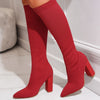 Women&#39;s Fashion Personalized Solid Color Boots