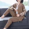 Western Style Knitted Suit Middle-aged And Elderly Casual Sports Jacket