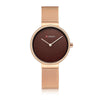 Fashion New Water Quartz Watch Women&#39;s Mesh Belt Casual Business Pointer Watch