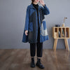 Autumn Japanese New Retro Wash Plus Size Denim Coat