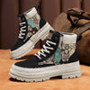 Men&#39;s Casual All-match Worker Boot High-top Shoes