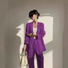 Casual Temperament Twinset Spring And Autumn Women&#39;s Suit