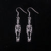 European And American Popular Exaggerated Gothic Skull Earrings