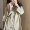 Korean Style Windbreaker Early Autumn Coat Women&#39;s Small