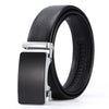 Men&#39;s Automatic Leather Buckle Business Belt