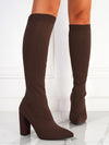 Women&#39;s Fashion Personalized Solid Color Boots