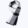 Men&#39;s Fashion Casual Plaid Warm Wool Scarf