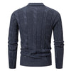 Men&#39;s Round Neck Twisted Pullover Men&#39;s Knitwear