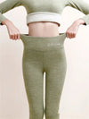 Women&#39;s Outer High Waist Hip Lift Leggings Fleece-lined Shark Pants