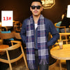 Men&#39;s Fashion Casual Warm Plaid Scarf