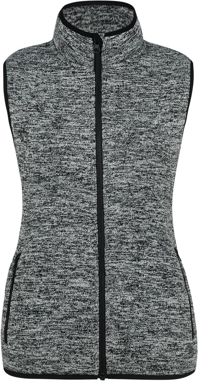 Golf Vests for Women Thermal Sleeveless Vests Outerwear with Pockets& Women Fleece Vest Lightweight
