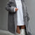 Suede Coat Suit Collar Long Cardigan Long Sleeve Plush Coat