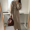 Woolen Wool Coat Women&#39;s Mid-length