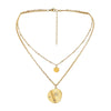 Fashionable And Elegant Stainless Steel Gold Necklace