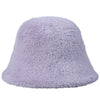 Imitation Mink Bucket Hat Women&#39;s Winter Warm And Small Face