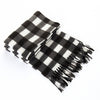 Autumn And Winter Black And White Plaid Plus-sized Thickening Thermal Men&#39;s And Women&#39;s Scarf