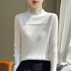 Women&#39;s Fashion Wool Lace Bottoming Shirt