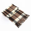 Autumn And Winter Black And White Plaid Plus-sized Thickening Thermal Men&#39;s And Women&#39;s Scarf