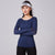 New Slim Yoga Fitness Running Long Sleeve Top Women