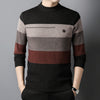 Men&#39;s Fashion Casual Round Neck Knitted Bottoming Shirt