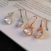 Crystal Retro Stud Earrings Female Special-interest Design